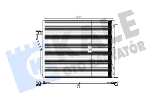 Klıma Radyatoru Bmw S63 N63 E70 E71 F15 F16 G05 G06