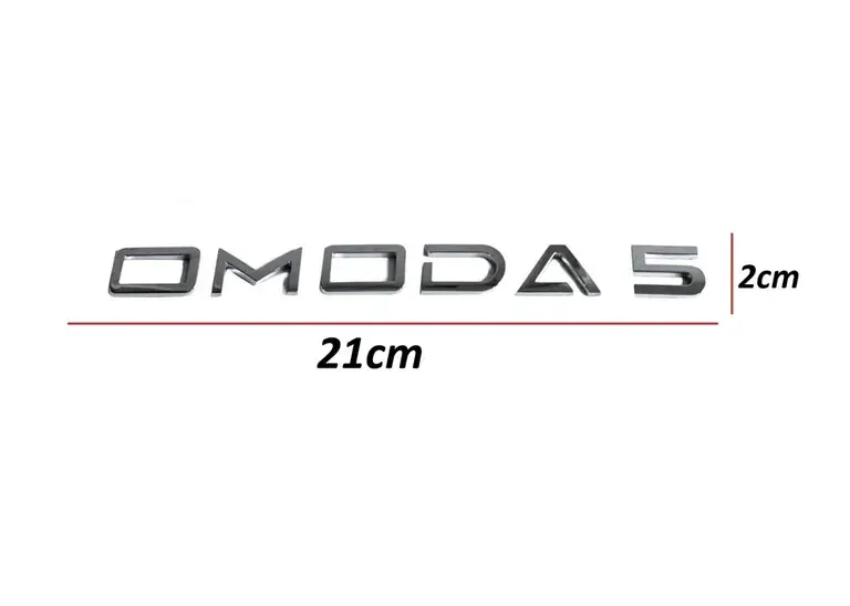 Chery Bagaj Krom Omoda 5 22-24 Arka(Omoda 5 Yazısı)