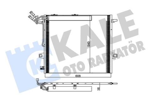 Klıma Radyatoru Mercedes W164 X164 W251