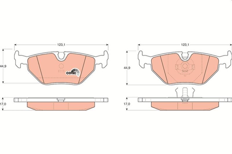 ARKA BALATA BMW E36 316-318-320-323-325-328-Z3-E32-E34- E36 M3- E34 M5