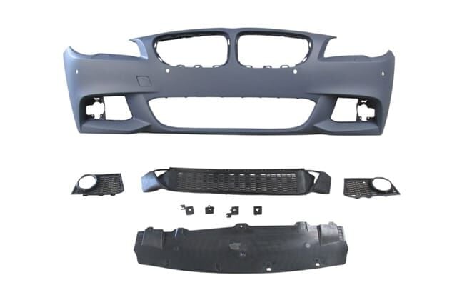 Bmw 5 Serı- F10- 10/13; Ön Tampon Astarlı(sis D.li Kapak/ızgralı/plaka Plas./far.yık.lı/sen.d)m-tech - A51118048668S1