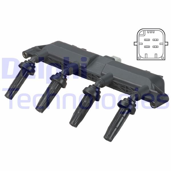 Ateşleme Bobini P206 1.4 02 P306 1.4 02-03 -P307 1.4 00 P1007 1.4 05 Partner 1.4 03
