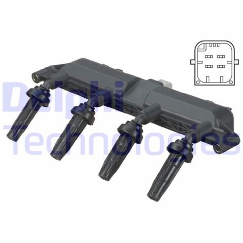 Ateşleme Bobini P206 1.4 02 P306 1.4 02-03 -P307 1.4 00 P1007 1.4 05 Partner 1.4 03