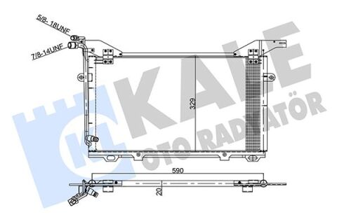 Klıma Radyatoru Mercedes E-Class W210 S210