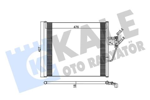 Klıma Radyatoru Bmw M52 M54 M62 S62 E39 Z8-E52 96 03