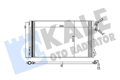 Klıma Radyatoru Bmw E81 E82 E87 E88 E90 E91 E92 E93 E84 Z4 E89 M47 N47 M57 N57 N54 N55