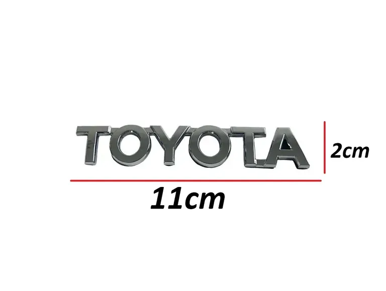 Toyota Yazı Corolla 07-18/Yaris 06-14 Arka (Toyota Yazısı)