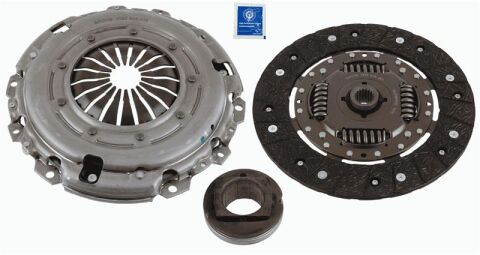 DEBRİYAJ SETİ P206-P307-P406-P407-PARTNER-BERLINGO-EXPERT-C4-C5-C8-JUMPY-XSARA-SCUDO 1.8 16V-2.0 16V HDI EW10J4-EW10A-EW7A-EW7J4