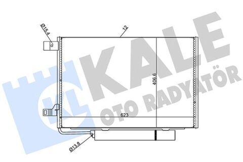 Klıma Radyatoru Mercedes W169 W245
